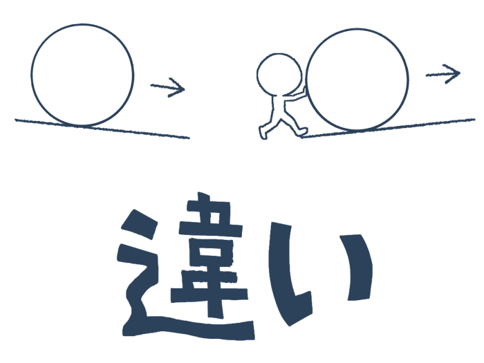 ストック化の小さな違い